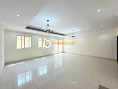 Mirdif 3 Master bedrooms well maintained villa/maids room/covered parking/for rent 135k