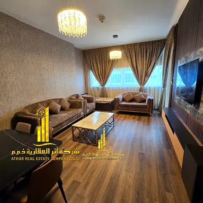 Luxurious 2-bedroom apartment with a living room and open view—Ajman, Al Rashidiya 3, Ajman One Tow