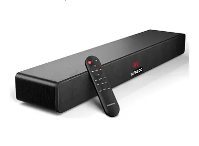 MEREDO 150W Wooden 2.1CH TV Soundbar (Brand New Box Pack) – Quick Sale!