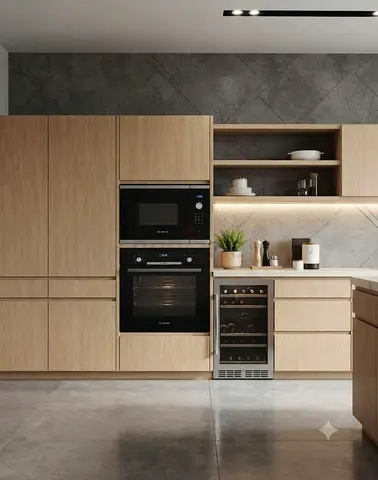 Bosch Built-In Microwave & Oven – 60cm | Black | Premium Kitchen Appliance Set