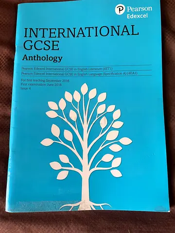 Pearson Edexcel International GCSE Anthology (Blue cover) - Paperback
