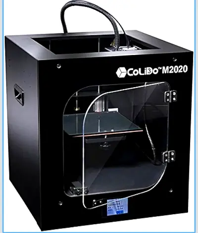 CoLiDo M2020 Smart Desktop 3D Printer - Enclosed Rigid Steel Frame