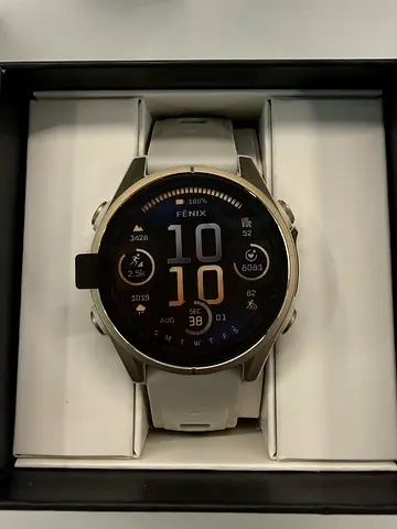 Garmin Fenix 8 Amoled Sapphire Smart Watch for Sale ⌚️🤍 Smartwatch Looks and Works As New ✨