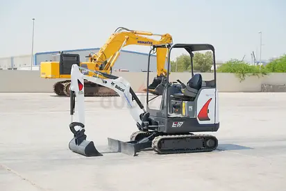 2022 Bobcat E17 Mini Excavator | 1.81 Ton | GCC spec | Custom paid | PRICE - AED 13,600