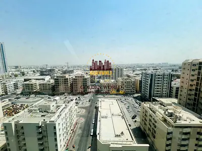 2BR in Al Majaz 2 with master bedroom, laundry room, 2 baths, free AC and good space. AED 59,999 with AED 3,000 first-year discount.
