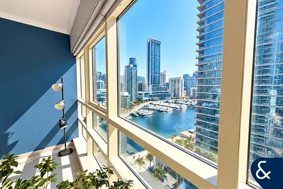 Large 1 Bedroom | Unfurnished | Marina View