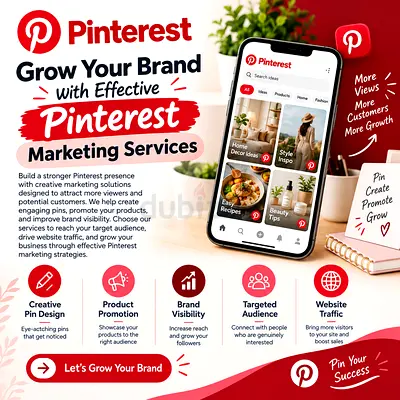Grow your brand with effective Pinterest Marketing Services