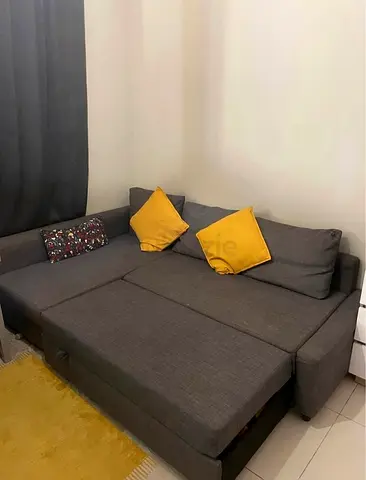 IKEA Brand L shap sofa bed you can fix it lift or right any side available