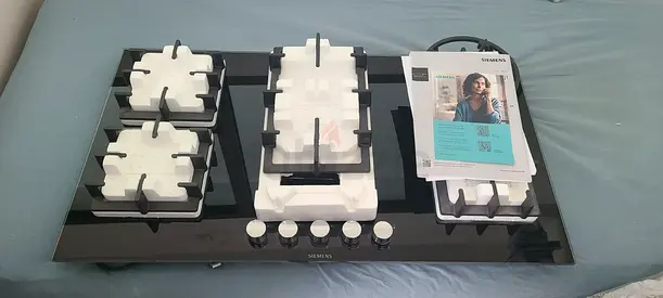 Brand new built-in Gas Top 5 Burner 90 cm