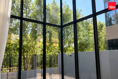 View Now | next to pool | Curtains Installed
