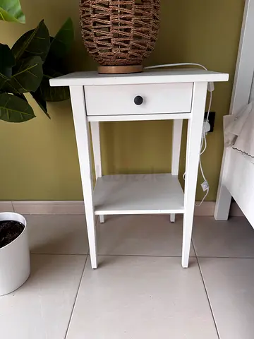 Ikea Hemnes bedside table with drawer