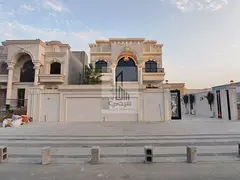 Luxury villa with high-end custom finishing for sale in Al Muwaihat 2, Ajman – Swimming pool and c