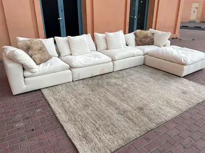 Without footstool The Loom Collection Corner Sofa