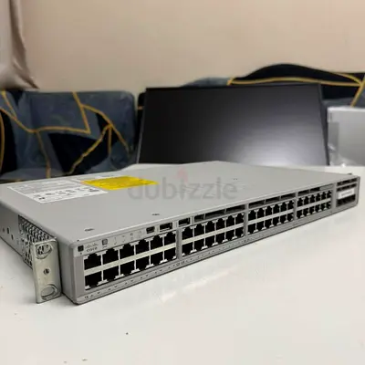 Cisco Catalyst 9200L C9200L-48P-4G-E | 48-Port Gigabit PoE+ Managed Switch | 4× 1G SFP Uplink | Netw