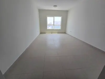 New 2BHK in Al Taawun with panoramic windows, 2 master bedrooms, 3 bathrooms, open view, parking, near Dubai exit. Flexible payment. AED 50K