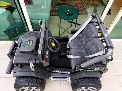 Battery Powered Kids Ride-On Jeep for 2 Seats — Good Condition