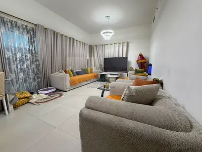 VIP 3-Bedroom Apartment with Large Garden for Rent in Maryam Island, Jawaher 1 Residence, 4 Bathrooms, 3 Balconies & 2 Parking Spaces