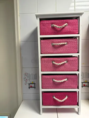Colorful storage drawer