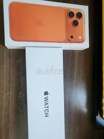 Iphone 17 Pro Max 256 Orange in Warranty with Watch