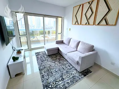 Furnished 1BR | SZR View | Balcony & Study
