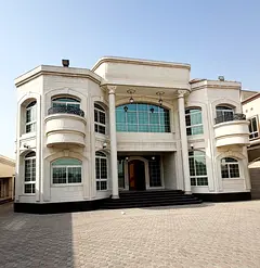 Private family studio room inside villa including dewa electricity parking