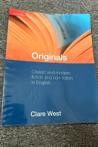 igcse english book originals