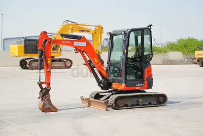 2024 Kubota U27-4 Mini Excavator | 2.67 Ton | GCC spec | Custom paid | PRICE - AED 25,700