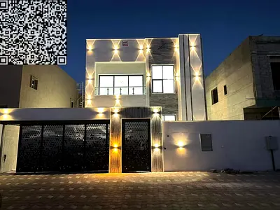 فيلا فاخرة للإيجار في عجمان | مسبح خاص كبير وحوش واسع
