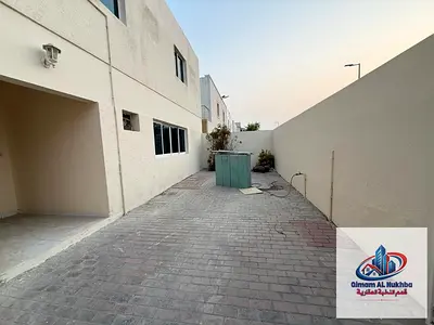 Villa in Al Riffa with 3BR, spacious living room, large salon, maid’s master room, 3 bathrooms, large terrace, yard, 2-car parking, near Dubai & Ajman