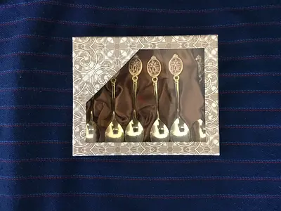 EMPIRE Souvenir Kazakh Decorative Teaspoons Set