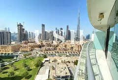 Furnished 1BR | Burj View | Vacant | Elegant