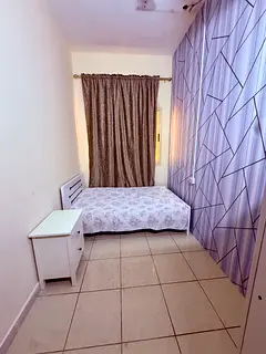 Executive Partition Half Room Available for Rent Rawda 2 Ajman