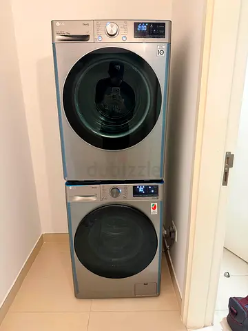 LG thinQ 11kg washing machine 9kg dryer separate set