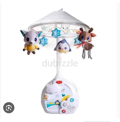 Tiny love, Baby crib musical mobile with soft plush animals and projector