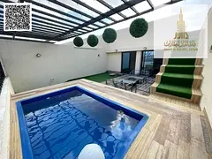 Super Deluxe Townhouse with Private Pool & Terrace | 5 Master BHK + Guest Room | Electricity, Water 