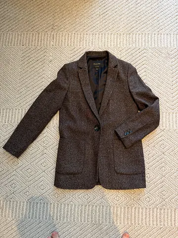 Massimo Dutti Tweed Blazer