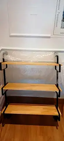 Wood and Metal Shelf