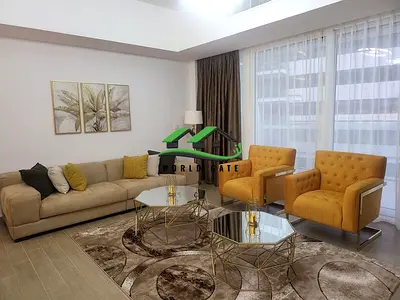 Fully Furnished Sea & Golf View 2BR + Maid Vacant Now