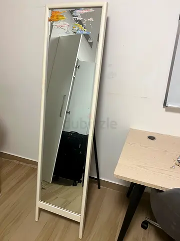 Long floor mirror