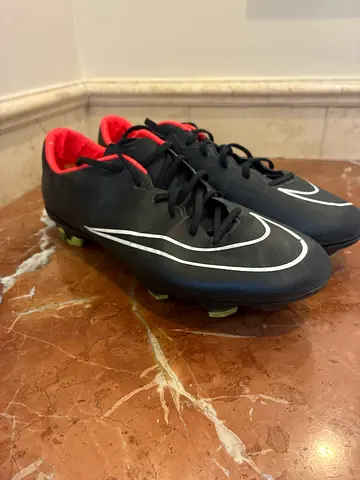 Nike Mercurial Football Boots Black and White
