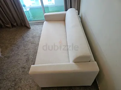 Perfect Condition Italian comodo two seater sofa bed with mattress