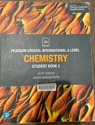 Pearson Edexcel International A Level Chemistry Student Book 2 (Cliff Curtis, Jason Murgatroyd)