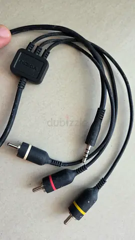 Nokia 3.5mm to 3RCA Male connector