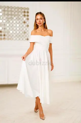 Cocktail dress white