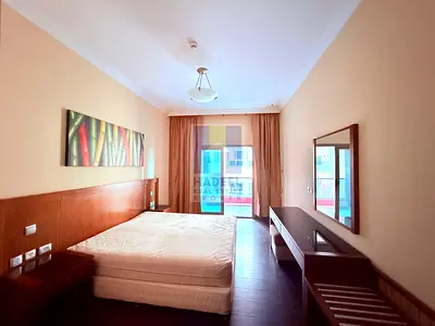 1 BED ROOM HALL FURNISHED AC CHILLER FREE APARTMENT