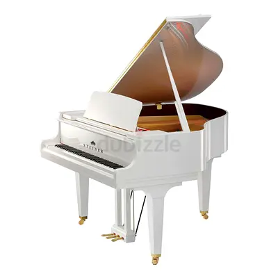 White Grand Piano - Steiner with Self playing system