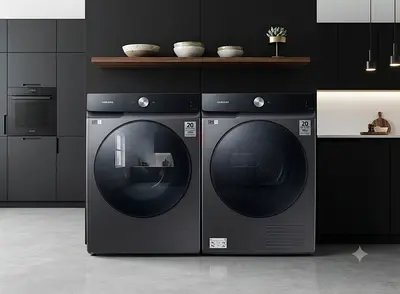 Samsung Bespoke 11.5kg Washer & 9kg Dryer Set – Latest New Model | Like-New Condition
