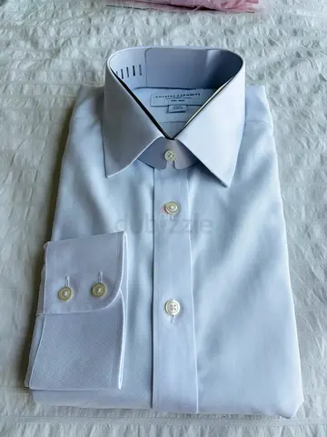 Pale blue Charles Tyrwhitt Men's Formal Dress Shirt - Slim Fit, Size M (brand new)