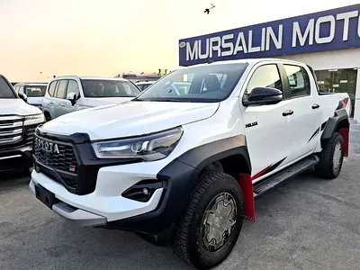 Toyota Hilux GR Sport 2.8L 2026 AT DC GCC White Diesel (Export Only)