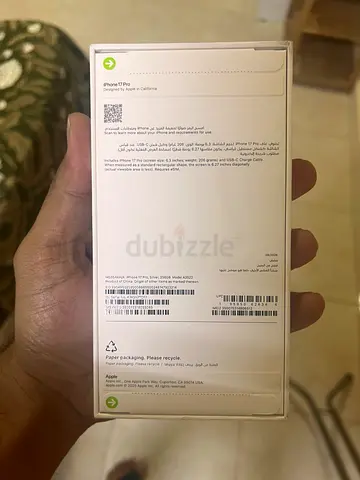 iPhone 17 Pro Silver colour